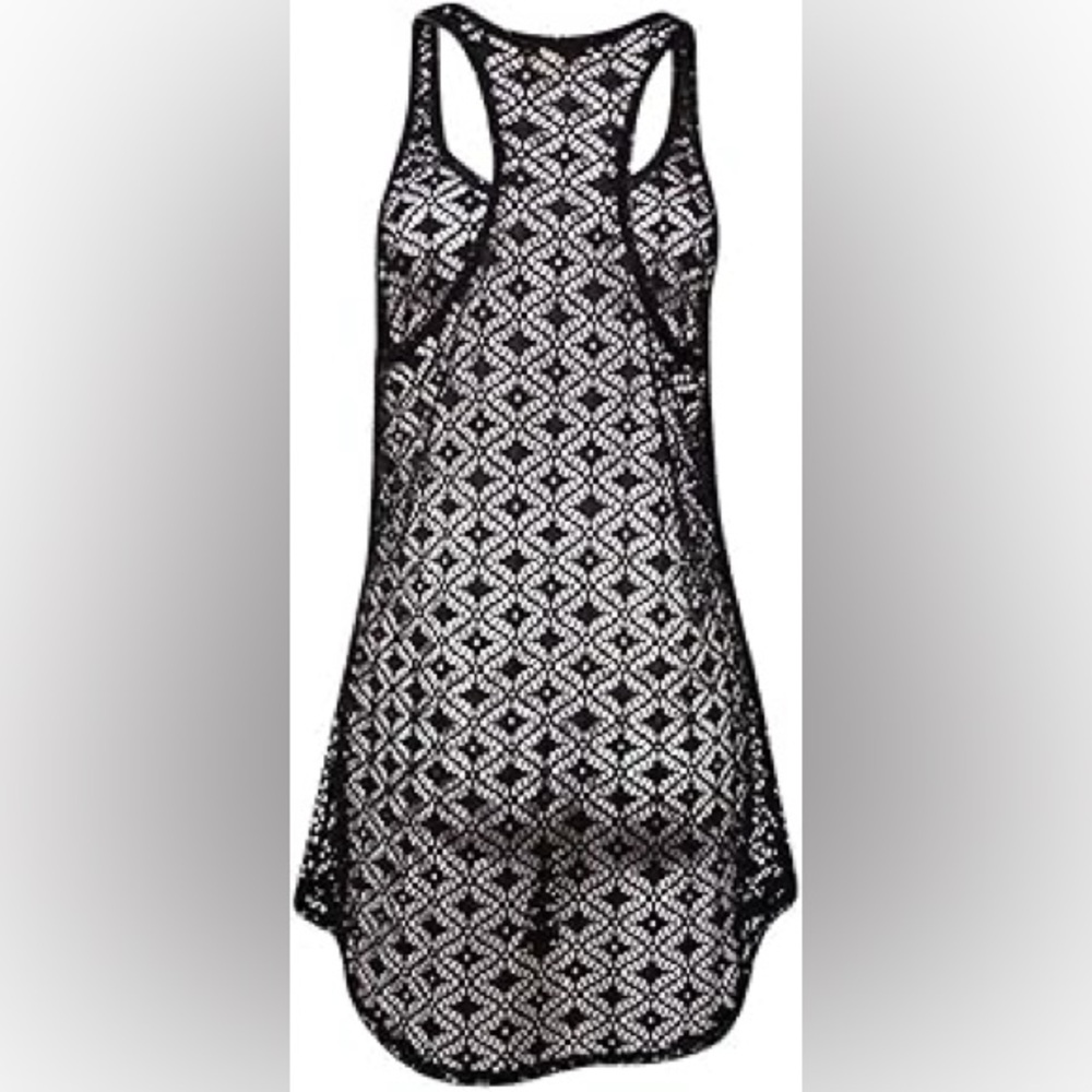 Miken Crochet Racerback Cover-Up NWOT - Picture 2 of 6